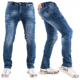 r.33 Spodnie męskie jeansowe SLIM HOKSAN