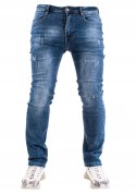 r.38 Spodnie męskie jeansowe SLIM HOKSAN