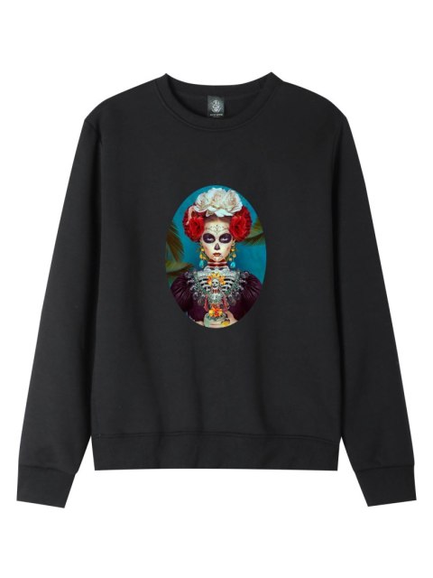 r.L Bluza męska CZARNA DRESOWA SUGAR DEAD GIRL