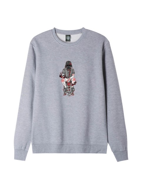 r.2XL Bluza męska SZARA DRESOWA DARTH VADER