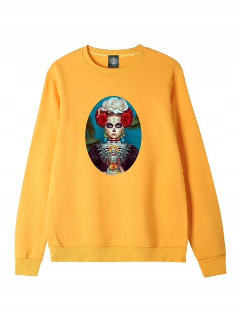 r.2XL Bluza męska ŻÓŁTA DRESOWA SUGAR DEAD GIRL