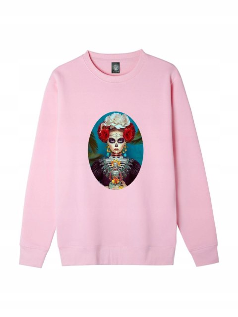 r.2XL Bluza męska RÓŻOWA DRESOWA SUGAR DEAD GIRL